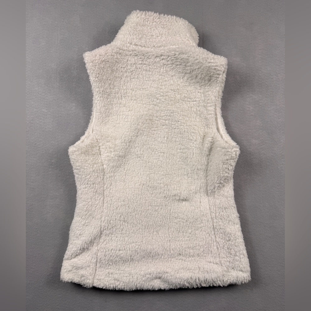 Patagonia Cream Fleece Full Zip Vest Gorpcore Hiking Camping Cabincore - Picture 2 of 8